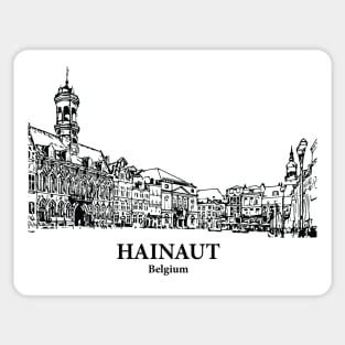 Hainaut - Belgium Sticker